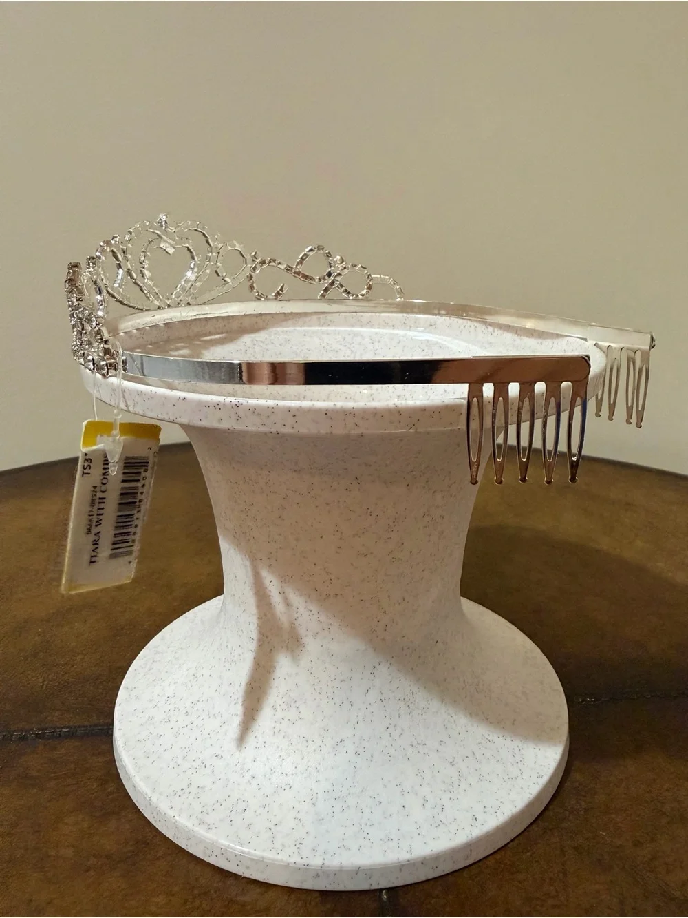 NEW WITH TAGS AUTHENTIC ARRIBAS DISNEY PRINCESS WEDDING PARTY TIARA WITH COMBS 👑